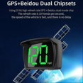 thumbnail image 3 of Car Digital GPS Speedo Speed MPH HUD Head Up Display Speedometer Universal, 3 of 4