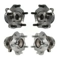 thumbnail image 1 of Kugel Front Rear Wheel Bearing & Hub Assembly Kit for Car 2013-2017 Nissan LEAF - Left Right Side (Driver Passenger) K70-101463, 1 of 11