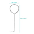 thumbnail image 2 of Removal Kitchen Sink Strainer Hook 10 Pcs Floor Drain Handle Grate Tub Hooks Bathtub Remover Tool, 2 of 6