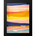 thumbnail image 2 of Urban Road 15x18 Black Modern Framed Museum Art Print Titled - New Horizon, 2 of 5