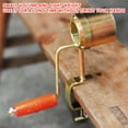 thumbnail image 6 of Manual Corn Stripper Tool with Stainless Steel Handle - Corn Cob Kernel Remover for Kitchen, BBQ, Camping - Safe Hand Operated Corn Thresher with 22.5cm Height - Yellow Kitchen Gadget, 6 of 9