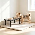 thumbnail image 4 of 3-Level Height-Adjustable Pet Feeder Stand, Elevated Feeding Station for Cats and Small to Medium Dogs, 4 of 6