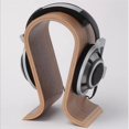 thumbnail image 4 of 2X Soporte para Auriculares en Forma de U, Soporte para Auriculares de Madera, Colgador de Escritorio, Estante de Exhibición para Auriculares, para Auriculares Supraaurales, 4 of 5