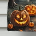 thumbnail image 4 of Chocolate Labrador Retriever Spooky Halloween House Flag, 4 of 7