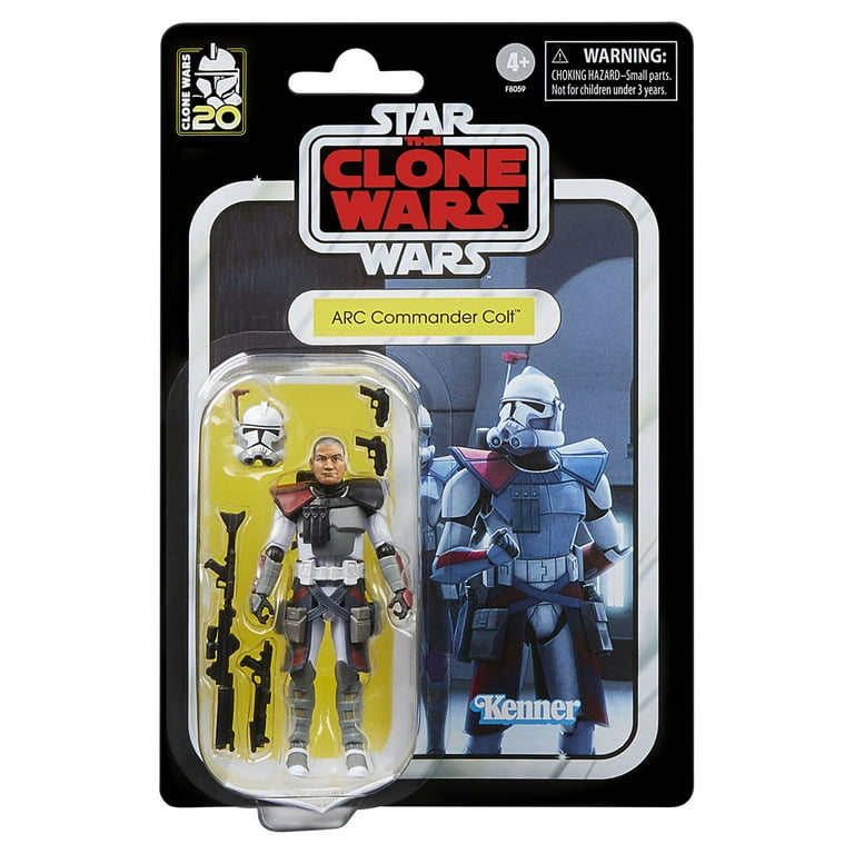 Star Wars: The Clone Wars The Vintage Collection ARC Commander Colt Kids  Toy Action Figure for Boys and Girls Ages 4 5 6 7 8 and Up (3.75”)