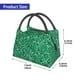 thumbnail image 2 of Easygdp Green Glitter Bolsa de Almuerzo Insulada Reutilizable, Bolsa de Mano y Bandolera para Oficina, Trabajo, Viajes, 2 of 6
