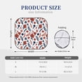 thumbnail image 7 of Lsque Red Blue Leaves 2 PCS Windshield Sun Shade | CarFoldable Window Covers | Car Accessories Reflect UV for Universal Cars SUV Truck | Large, 7 of 7