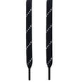 thumbnail image 2 of Santimon 2 Pairs Fashion Flat Replacement Shoelace for Sneakers/ High Tops/ Sport Shoes 39" Navy White, 2 of 3