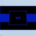 thumbnail image 2 of CafePress - Thin Blue Line Colorado Body Suit - Baby Light Bodysuit, Size Newborn - 24 Months, 2 of 4