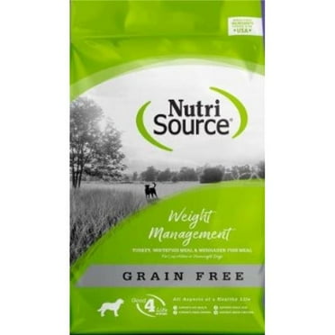 Nutri Source 125131 12 lbs Grain Free Weight Management Dog Food