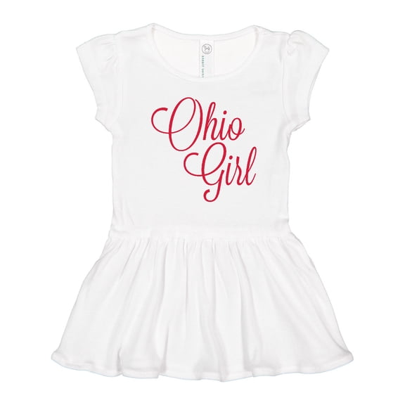 Inktastic Ohio Girl Girls Toddler Dress