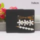 thumbnail image 3 of 50 piezas de tarjetas de embalaje para collares con pinzas para el cabello, de papel blanco, negro y kraft, 3 of 5
