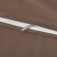 thumbnail image 5 of PiccoCasa 2Pcs Zippered Pillow Cases Breathable Egyptian Cotton, Jumbo Coffee Color, 5 of 7