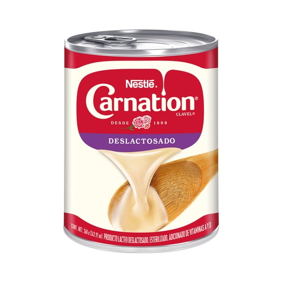 Producto lácteo Carnation clavel deslactosado 360 g