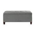 thumbnail image 5 of Linon Carmen Shoe Storage Ottoman, 20 inches Seat Height, Multiple Colors, 5 of 6