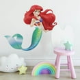 thumbnail image 5 of Disney "Princess" The Little Mermaid Wall Decal 31.5"x38.5", 5 of 6