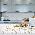 thumbnail image 2 of Ray Star Yellow Flora Shelf Liner Kitchen Cabinets Non-Adhesive Cabinet 12X120In, 2 of 6