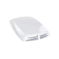 thumbnail image 4 of Cubierta decorativa para la rejilla de ventilación del capó del coche, fácil instalación, accesorio de repuesto Blanco, 4 of 8