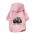 thumbnail image 3 of 2024 new pet clothing Fleece warm sports hoodie Large and medium dogs Pet hooded clothing Dog clothing (Red,XS), 3 of 7