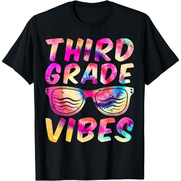 Third Grade Vibes First Day of 3rd Grade Kids Back to School T-Shirt