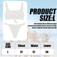 thumbnail image 5 of Traje de baño bikini de mujer de dos piezas, traje de baño bikini de tirantes traje de baño de dos piezas, 5 of 5