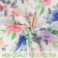 thumbnail image 6 of Spring Floral Leaf Round Tablecloth 60 inch Summer Flower Table Cloths Cover Mat Spill Proof Table Covers for Kitchen Party Dinner Tabletop Decoration, 6 of 6