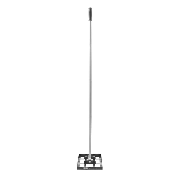 Lawn Leveling Rake with 78" Handle,17x10" Plate,5 Height Adjusts,Effort-Saving Yard Levele