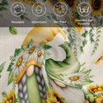 thumbnail image 6 of Cloth Napkins Set of 4 - 20x20 Inches, Sunflower Gnomes Washable Reusable Table Napkins, Spring Farmhouse Vintage Daisy Floral Leaf Soft & Absortbent Dining Napkin for Party Wedding Hotel Restaurant, 6 of 8