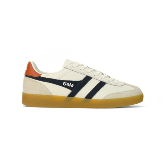 Gola Men's Viper Leather White/Navy/Rust/Gum Sneakers CMB744WU<span> - </span>10.5