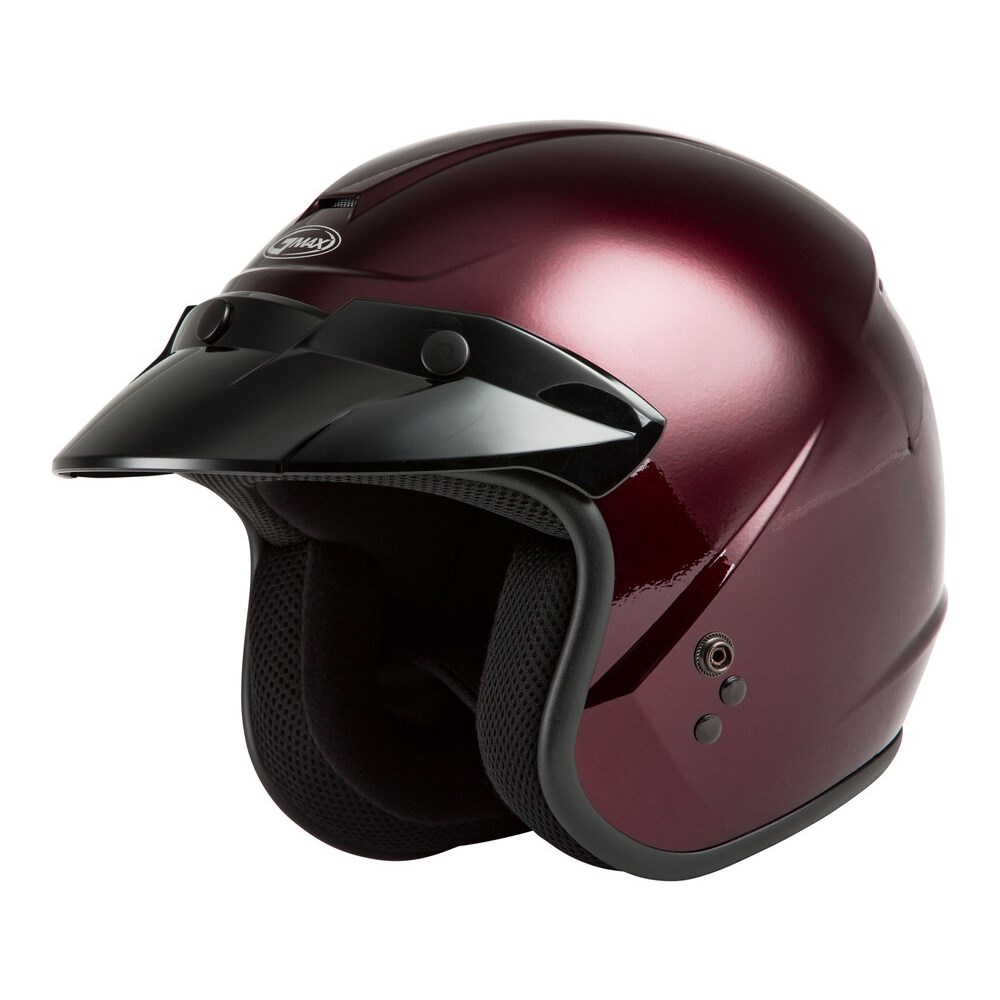 Gmax Gm2 Open Face Helmet Wine S/Small G-MAX Gmax Gm2 Open Face Helmet Wine S/Small G-MAX