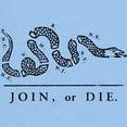 thumbnail image 3 of CafePress - Join Or Die Light T Shirt - Light T-Shirt - CP, 3 of 4