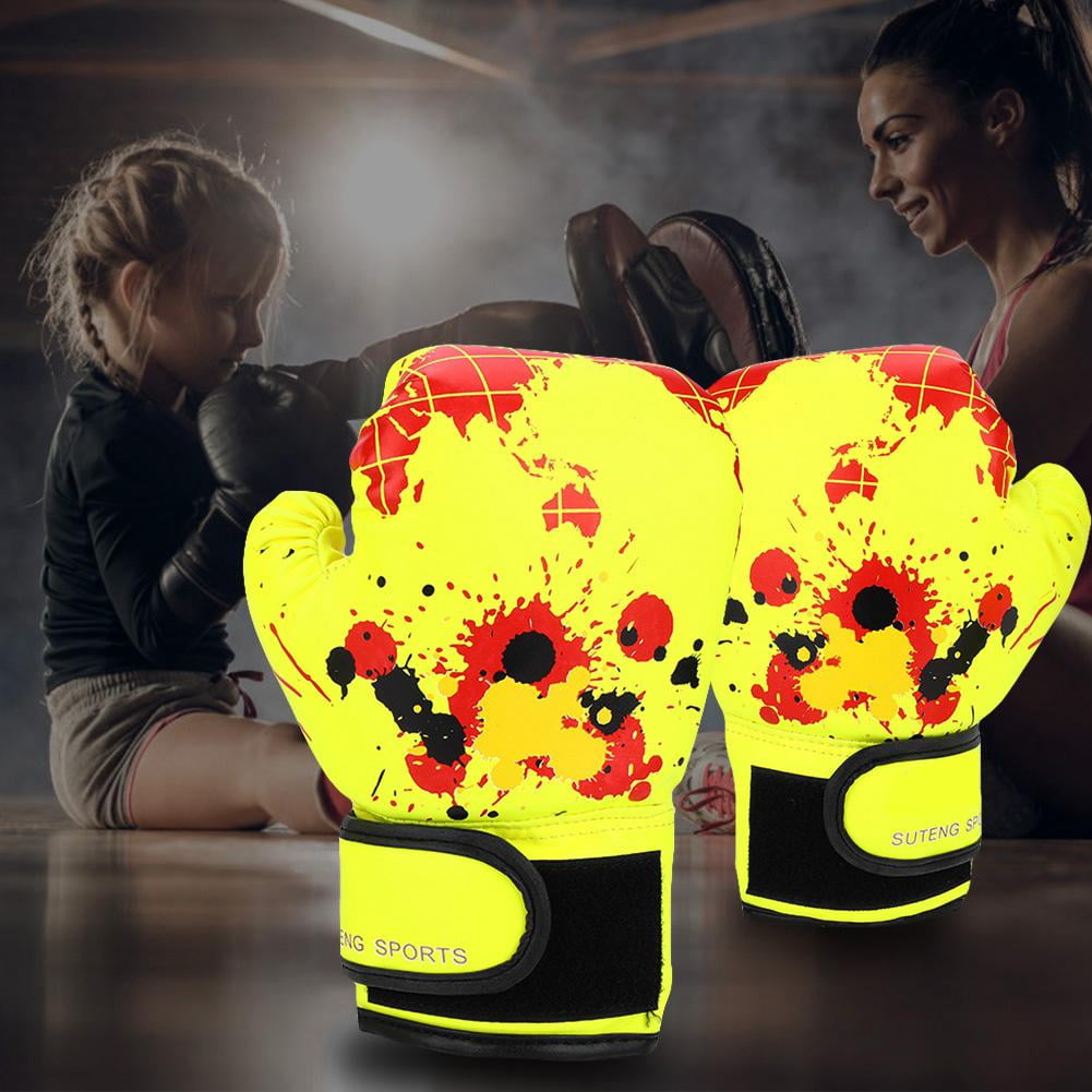 Mgaxyff Boxing Gloves Kids,Baby Girls Boys Children Boxing Gloves Punch