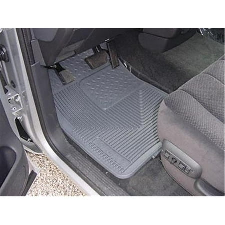 Huskyliner 51122 Heavy Duty Floor Mat 44 Gray Rubber Walmart