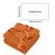 thumbnail image 2 of Manta Acrílica Manta De Sofá De Punto Acrílico De 70x100cm Con Diseño De Flecos Para La Oficina, La Siesta O La Sala De Estar, Color Naranja (1 Unidad) Rkxzt, 2 of 8