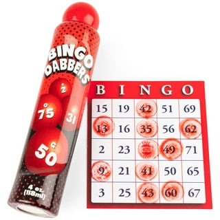 Thomas & Anca Club Supplies Ltd 12x 25ml Orange Slimline Bingo Dabbers  Dauber Markers for Bingo Tickets : : Toys & Games