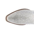 thumbnail image 4 of Dingo  Womens Neon Moon Rhinestone Pointed Toe   Casual Boots   Ankle High Heel 3" & Up, 4 of 5