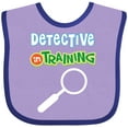 thumbnail image 3 of Inktastic Detective in Training Boys or Girls Baby Bib, 3 of 4