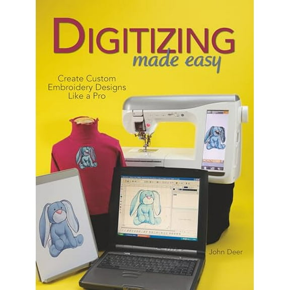 Pre-Owned Digitizing Made Easy: Create Custom Embroidery Designs Like a Pro (Paperback) 0896894924 9780896894921