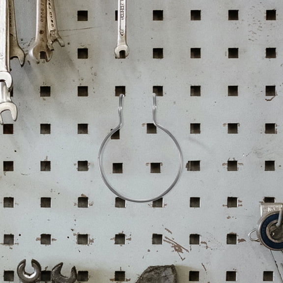 VORCOOL Black Pegboard Hook 8Pcs Metal Peg Board Organizer Accessories For Home Use