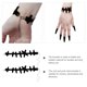 thumbnail image 3 of unbranded 2Ud Estilo Punk Y Gótico Accesorio De Mano Color Surtido Material Resistente, 3 of 8