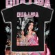thumbnail image 1 of Dua Lipa, diseño de camiseta Future Nostalgia, lista para imprimir, diseño imprimible, artista de hip-hop, años 90, rapera, diseño de camiseta de rap, 300 dpi, 1 of 2
