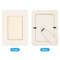 thumbnail image 3 of Uxcell Wooden DIY Photo Frame, 4 Pcs Unfinished Solid Wood Picture Frames for 2.8" x 4.3", Beige, 3 of 6