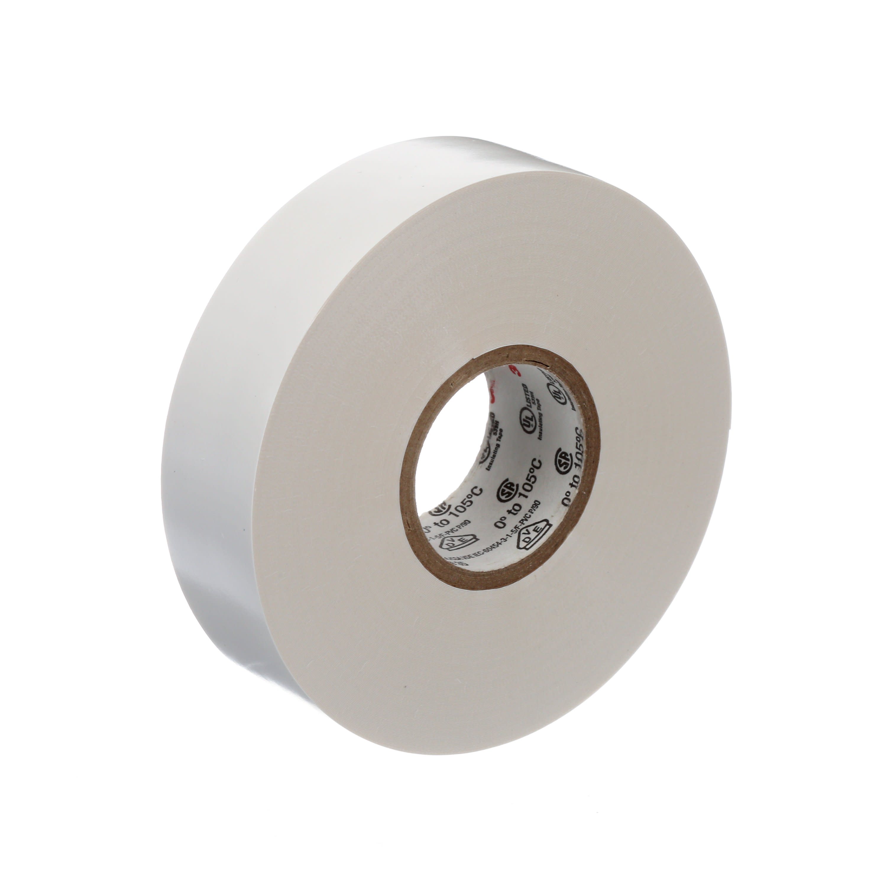 7286です‼️ Scotch Professional Electrical Tape, White, 3/4 in. x 66 ft