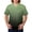 Green_009, variant on Domuza Scrubs for Men Top Gradient Tie-Dye Short Sleeve V Neck Caregiver Uniform Relaxed Fit Comfy Soft Medical Workwear with 3 Pockets Green 2XL