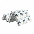 thumbnail image 2 of Animal Foldable Mattress, Mom Elephants Woodland, 74.8" x 35.4", Multicolor, by Ambesonne, 2 of 6