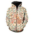 thumbnail image 1 of Sudadera con capucha con cremallera y estampado floral 3D exótico retro para hombre, chaquetas de moda, sudaderas divertidas y geniales, tops de hip hop, sudaderas con capucha de calle., 1 of 6