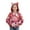 Hot Pink, variant on Mercatoo Girls Halloween Hoodies Kids Ghos𝐭 Pumpkin Graphic Hoodie Long Sleeve Cute Cat Ear 𝐇ooded Sweatshirts Pockets