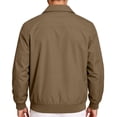 thumbnail image 6 of Fnooota Men's Bomber Jackets, Lapel Collar Lightweight&nbsp; Long Sleeve Zip up Outerwear for Spring Fall Khaki Size S-3XL, 6 of 6