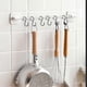 thumbnail image 4 of Black Heavy Duty S-Hooks for Hanging, 10-Pack Metal Hooks with Safety Feature, 4 of 4