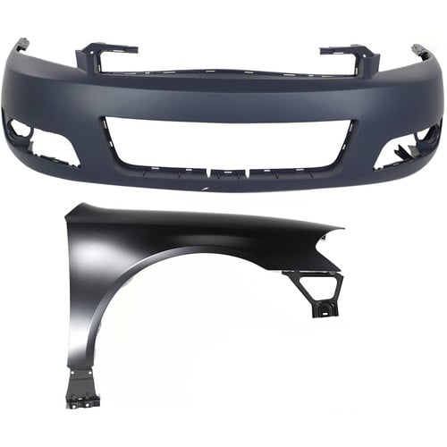 Bumper Cover Fender For 2014-2016 Chevrolet Impala Limited Kit Front